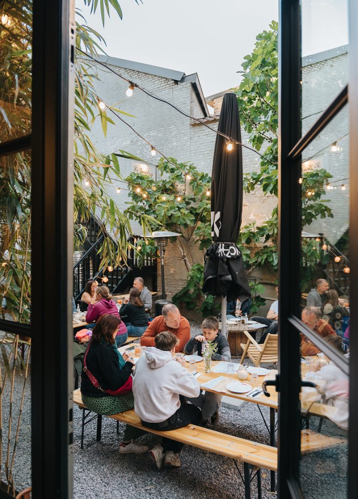 Terrasse extérieur de Barbetta's